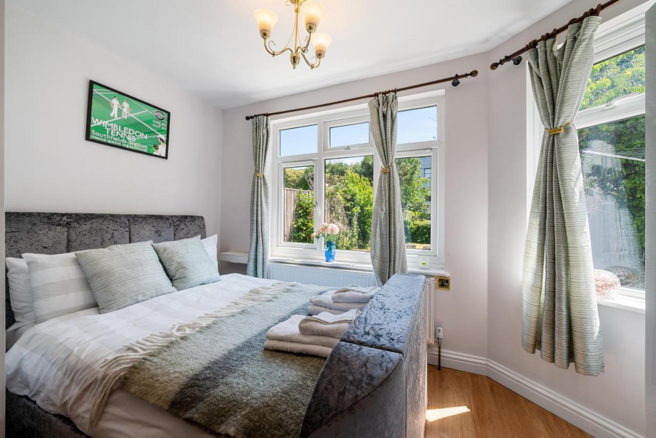 Lovely Garden Apartment In Wimbledon Town Centre With Private Parking By Wimbledon Holiday Lets لندن المظهر الخارجي الصورة